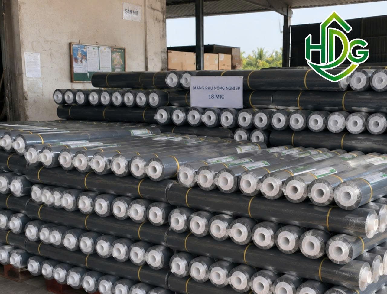 Cuộn màng phủ nông nghiệp 18 mic đóng gói