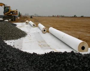 Vải địa kỹ thuật có tác dụng gì trong công tác san lấp mặt bằng1