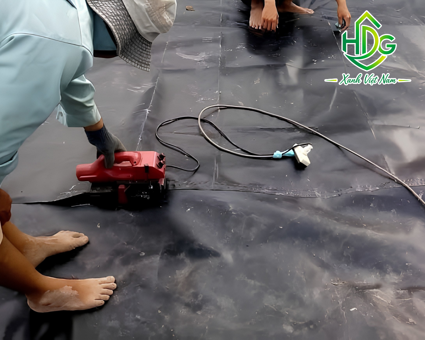 Máy hàn bạt HDPE