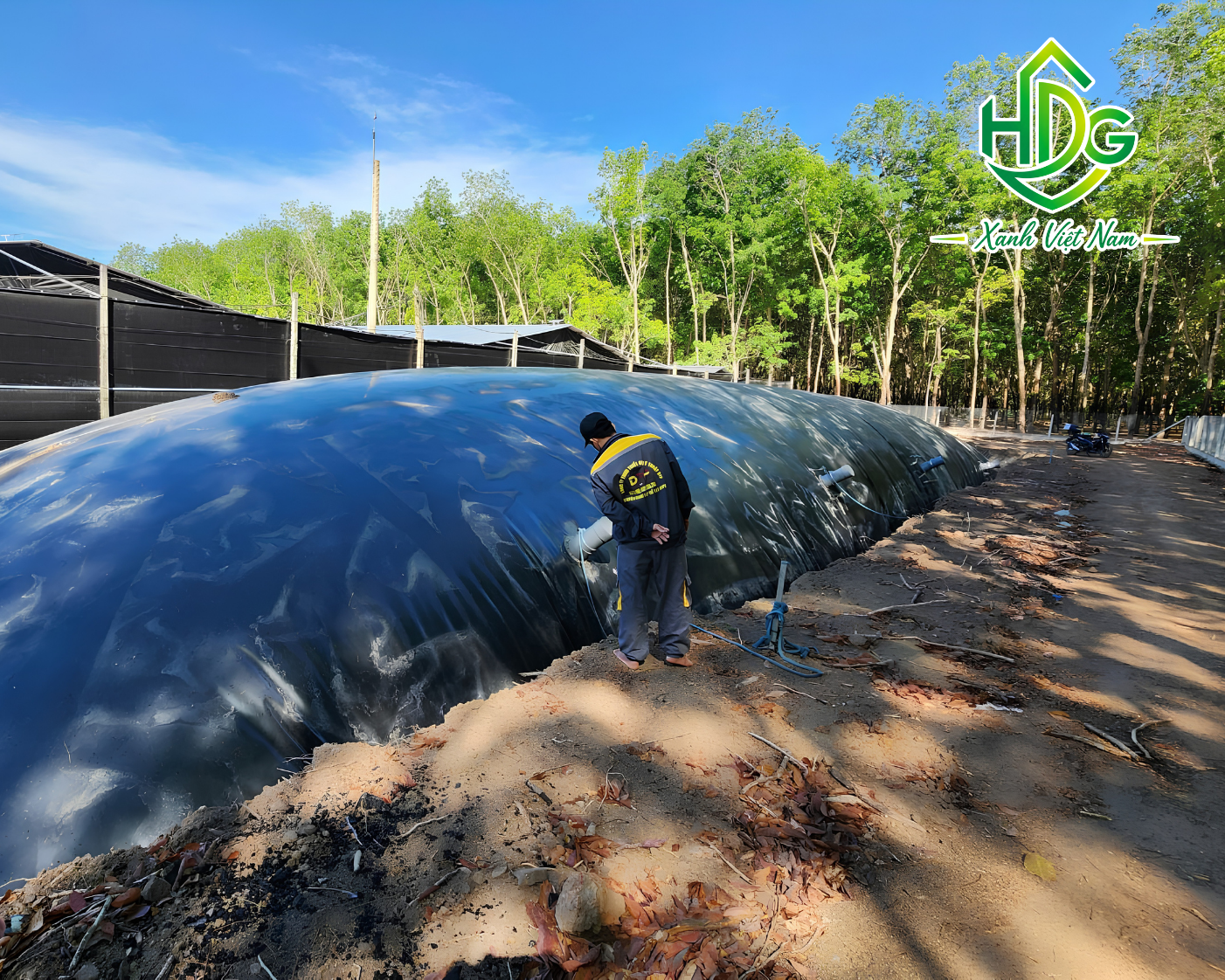 Túi Biogas HDPE