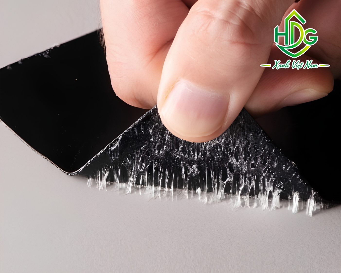 Sử dụng Băng Dính Bạt HDPE Màu Đen