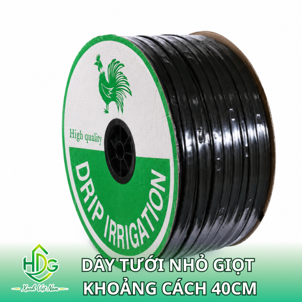 Dây tưới nhỏ giọt khoảng cách 40cm