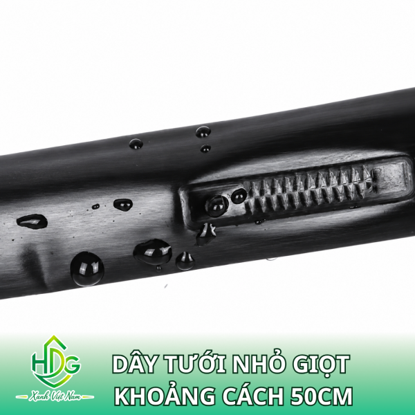 Dây tưới nhỏ giọt khoảng cách 50cm