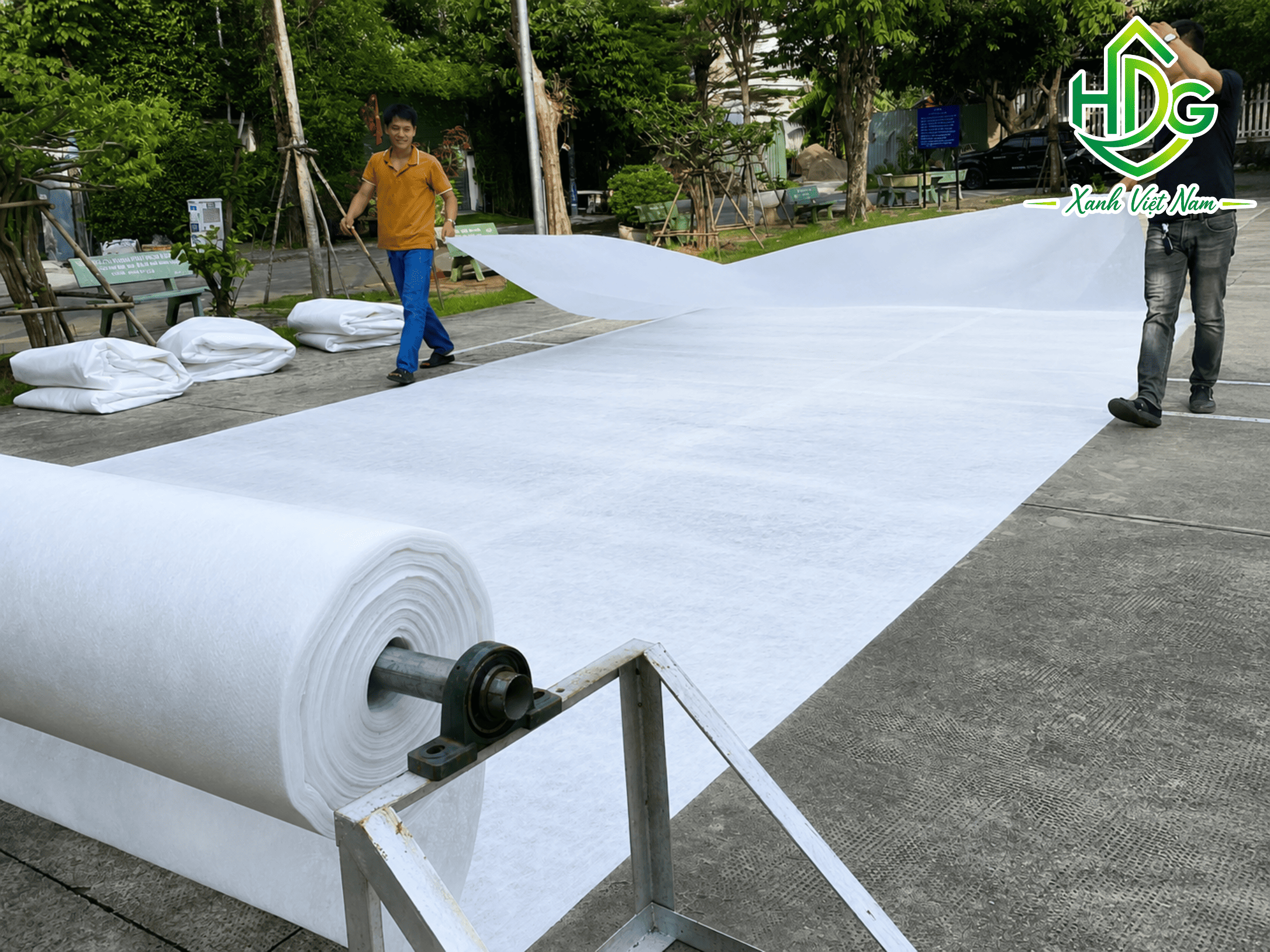 Mức giá sẽ phụ thuộc vào vải địa kỹ thuật
