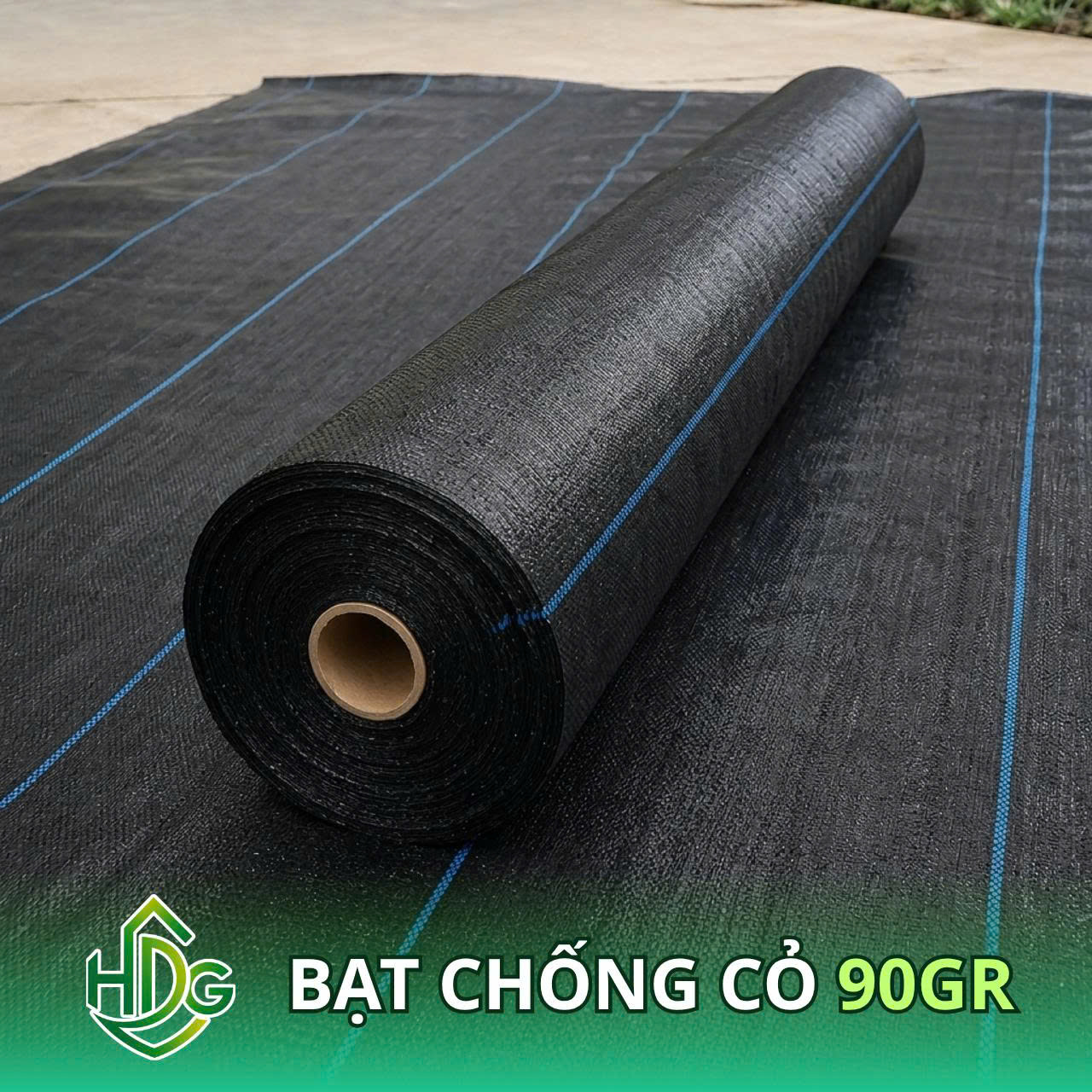 bạt chống cỏ 90gr