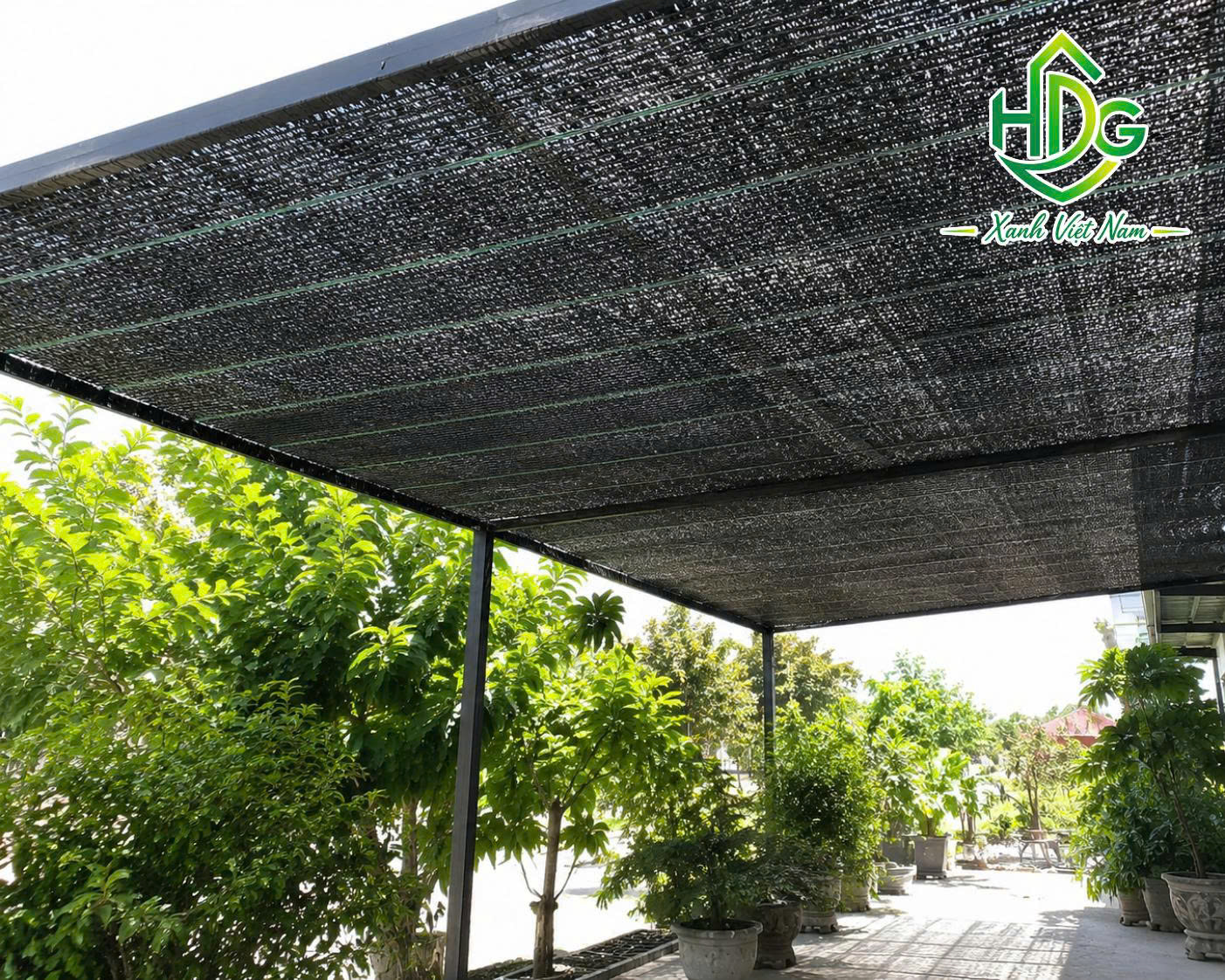 Ứng dụng Lưới che nắng Thái Lan 90%