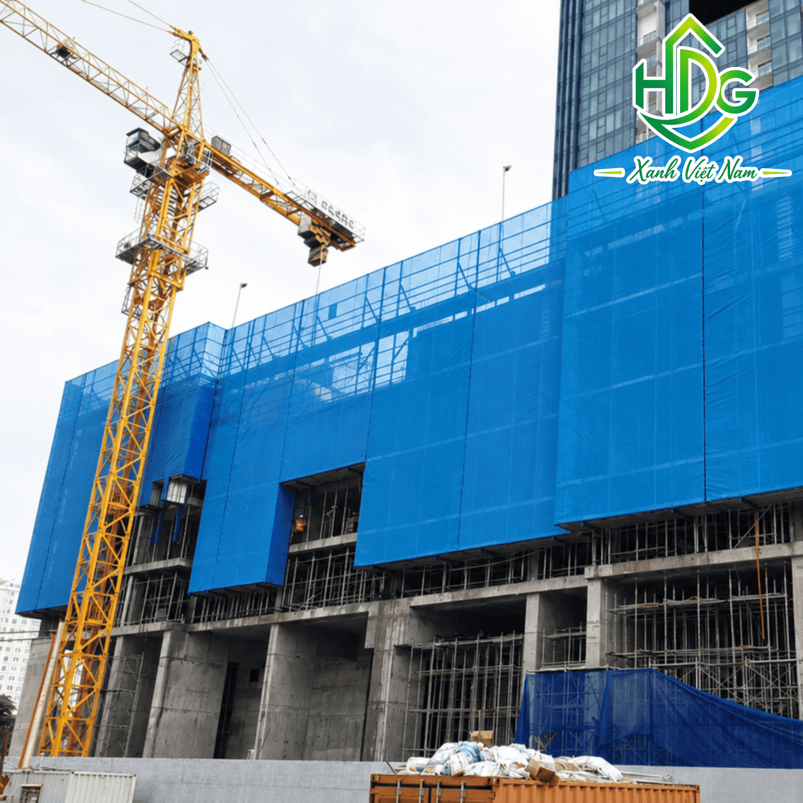 Sử dụng vật liệu trong công trình cao tầng