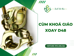 cùm khoá giáo xoay d48