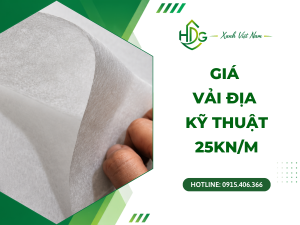 giá vải địa kỹ thuật 25kn/m