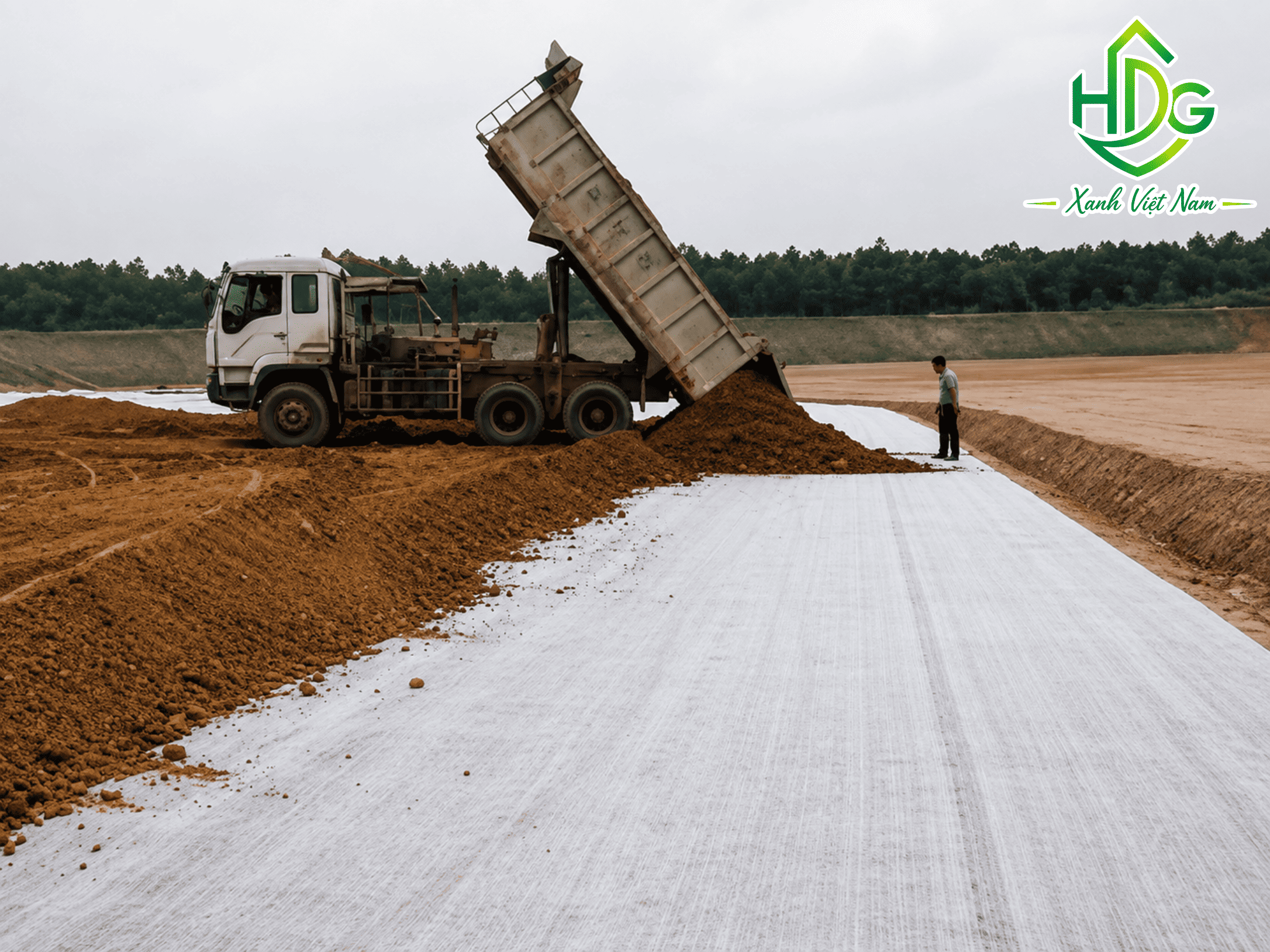 Vải địa kỹ thuật dệt được ứng dụng đa dạng 