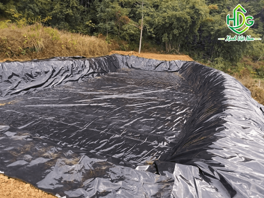 Bạt HDPE được sản xuất từ polyethylene 