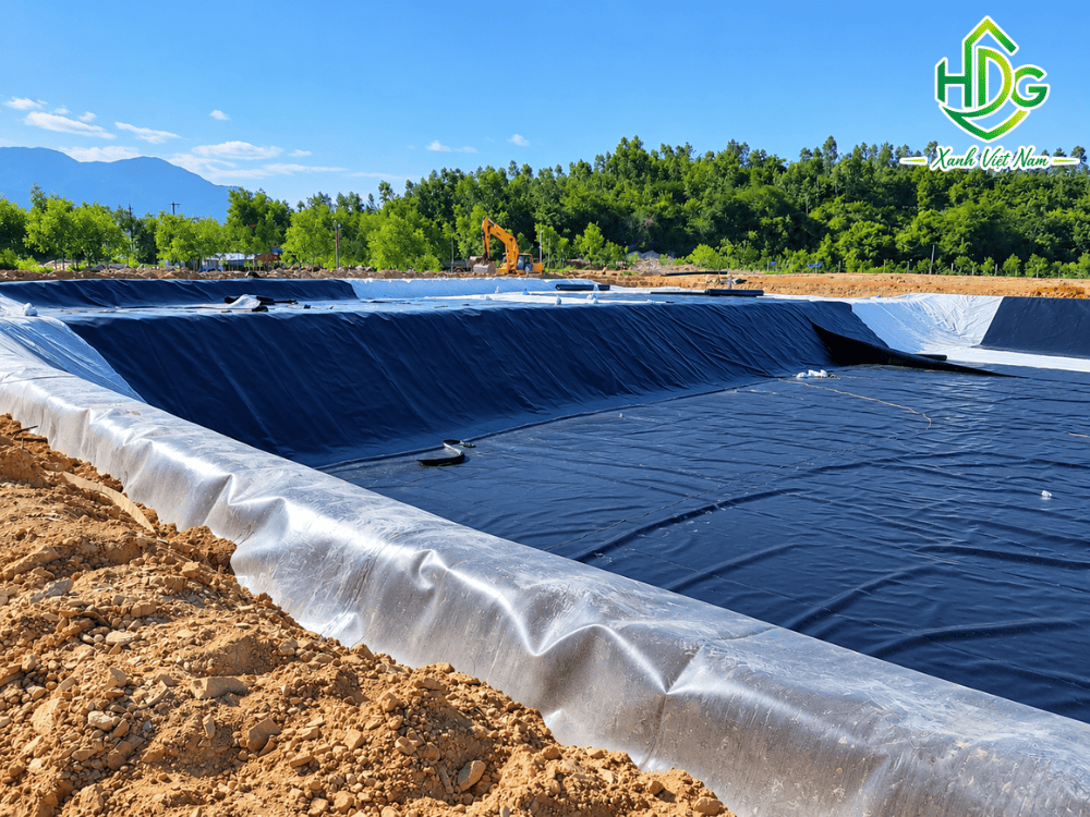 Mép bạt cần được cố định để hạn chế trượt, xê dịch hoặc bị gió tác động