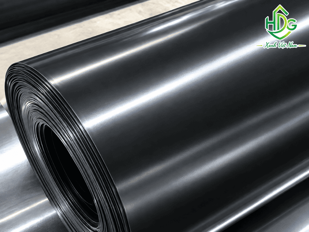 Bạt HDPE 0.75 mm thích hợp với hồ có diện tích lớn hơn