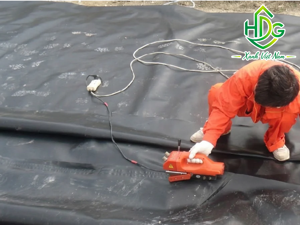 Ứng dụng Máy hàn bạt nhựa JIT-800D có màn hình hiển thị nhiệt độ