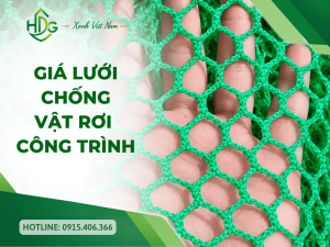 giá lưới chống vật rơi công trình