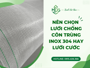 Lợi ích lưới chắn côn trùng trồng rau