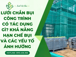 Lưới chắn bụi công trình