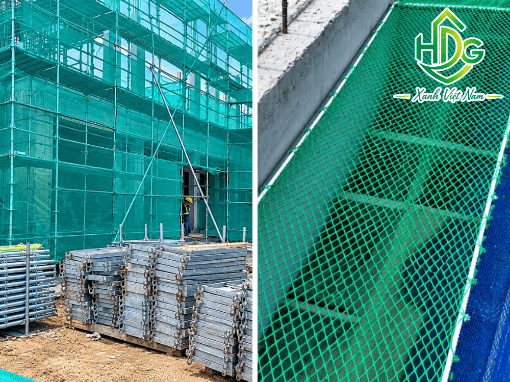 Hai loại lưới khác nhau về vị trí lắp đặt