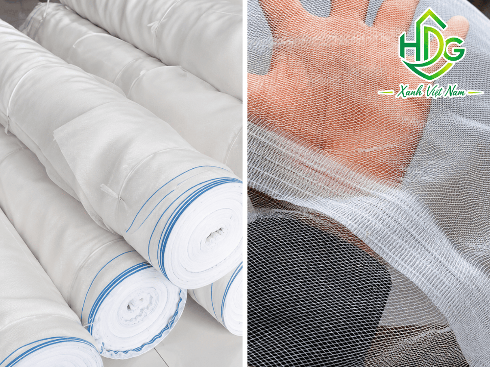 Lưới chắn côn trùng được làm từ nhựa HDPE/PE nguyên sinh